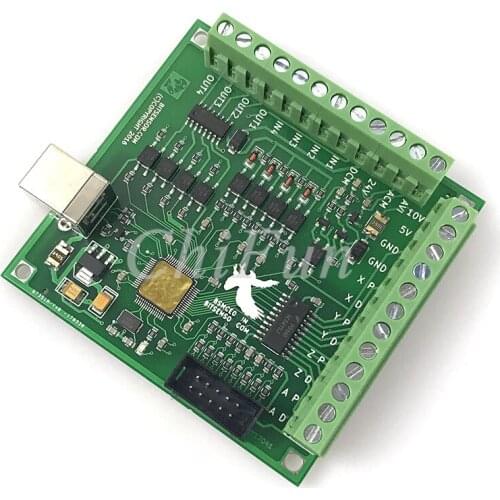 Universal USB interface MACH3 motion control board replacement Weihong engraving machine