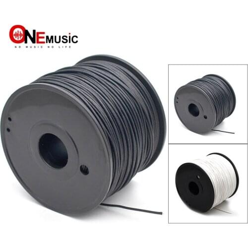 Cloth-covered Waxed Vintage-style Pushback Guitar Wire - 10 Meter