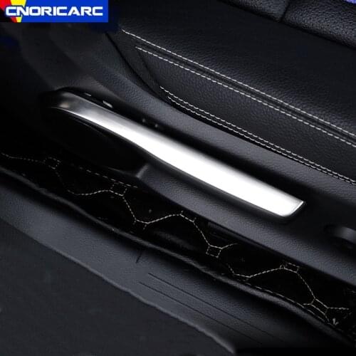 Car Styling Seat Adjustment Strips Decoration Sticker For Mercedes Benz A GLA CLA Class W176 X156 C117 Interior Accessories