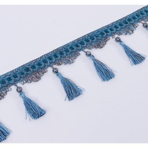 Teardtop Fringe Decrative Curtain Lace Tassel Fringe For Curtain Home Textile Accessories