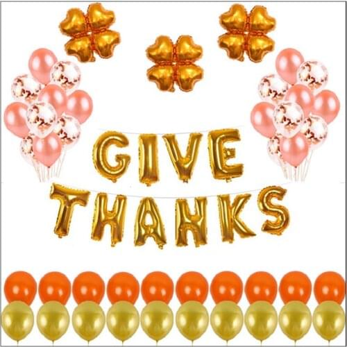 Thanksgiving Day room decoration Balloons,Thanksgiving Balloons Decor,Happy Festival Decoration party decoration
