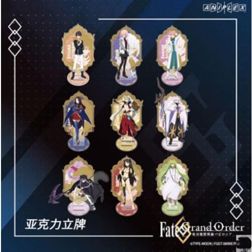 FGO Fate/Grand Order Gilgamesh Saber Emiya Acrylic Stand Figure Toy Display Cos Props C