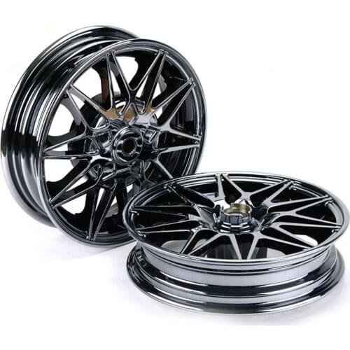 Motorcycle modified disc brake wheel For JOG100 FORCE RSZ 100 100cc 2.15x10 Inch 10mm aluminum alloy front wheel steel