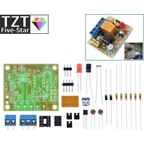 LM393 DIY Light Operated Switch Kit Light Control Switch Photosensitive DIY Electronic Trigger Output Mode Module Funny DIY Kit
