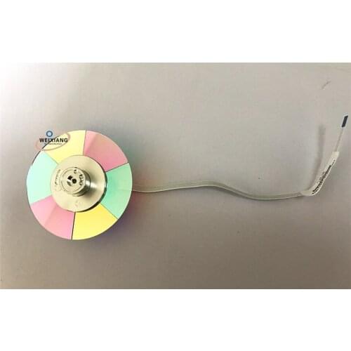 Original Color Wheel For Optoma HD82 /HD8200 Projector Color wheels,6 segments 58mm