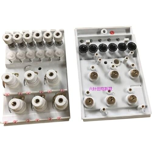 Computer Embroidery Machine Accessories For TAJIMA Head Clamp Line Seat (6 Needle With Bottom inspection) Head Alarm Box