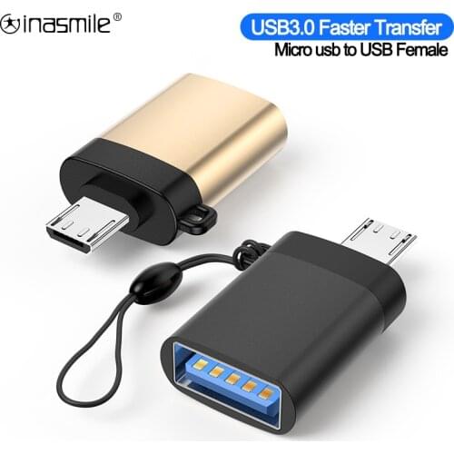 Micro usb male to Type c Female Micro usb to USB 3.0 OTG Adapter for huawei Samsung phone charger conventor Type C to Micro usb
