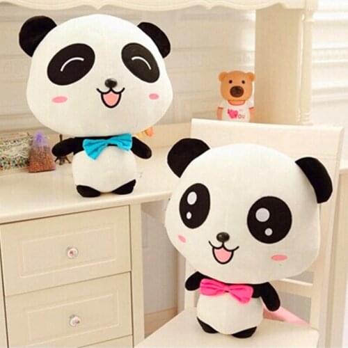 20cm 35cm 45cmpanda plush kawaii dolls stuffed animals cute cartoon soft toys for children new year 2020 birthday christmas gift