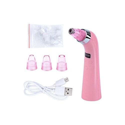 QIC Blackhead Acne Extractor Blackhead Beauty Cleansing Facial Cleansing Skin Exfoliating Diamond Microdermabrasion dropship