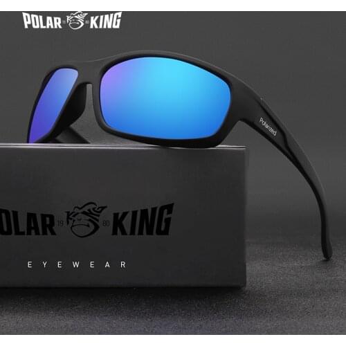Polarking Brand Design New Polarized Sunglasses Men Flexible TPEE Material Male Eyewear Sun Glasses Travel Fishing Oculos