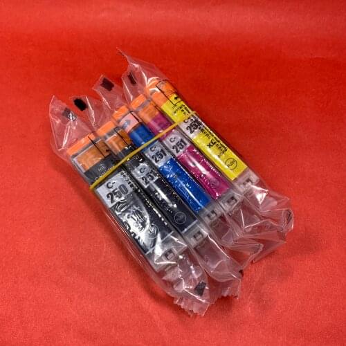 YOTAT 5pcs PGI-250XL Compatible ink cartridge PGI-250 CLI-251 for Canon PIXMA MG5420 MG6320 MX722 MX922 printer