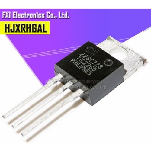 10pcs/lot TIC226D TO-220 triac new original