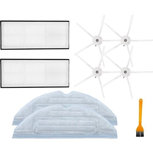 9Pack Hepa Filter Mopping Cloths Side Brush for Xiaomi Roborock S7 T7S T7Plus T7Splus Robot Vacuum Cleaner Spare Parts