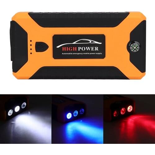 Automotive Emergency Start Power Supply 12V 20000mAh SOS Lamp Notebook Charger EU Plug US Plug Fits For Vehicle Car