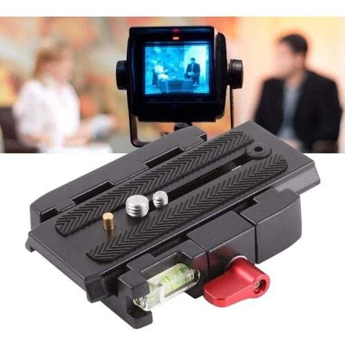 Quick Release Plate Assembly P200Clamp Adapter for Manfrotto 577 501 500AH 701HDV Q5 Camera Tripod Accessories
