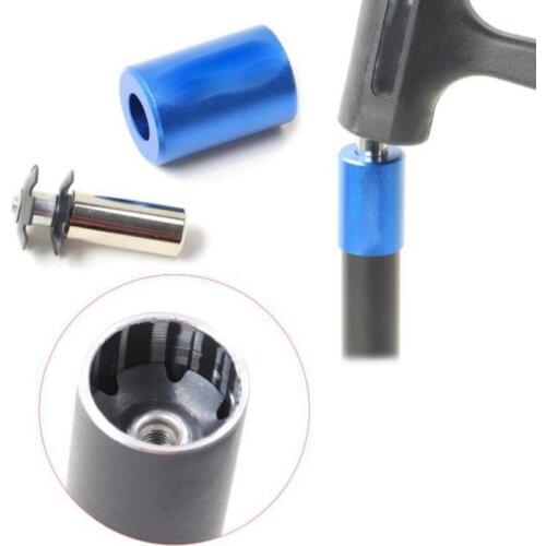 Mountain Bikes Front Fork Headset Bike Fork Star Nut Installation Tool With Free Screw Start Nut Steel Core Cycling Repair Sets