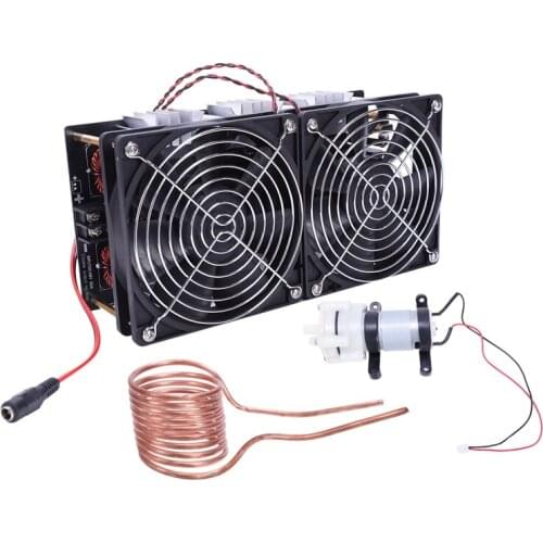 12-48V 2500W ZVS Induction Heater Heating PCB Board Module Flyback Driver with Pump for Car Industry