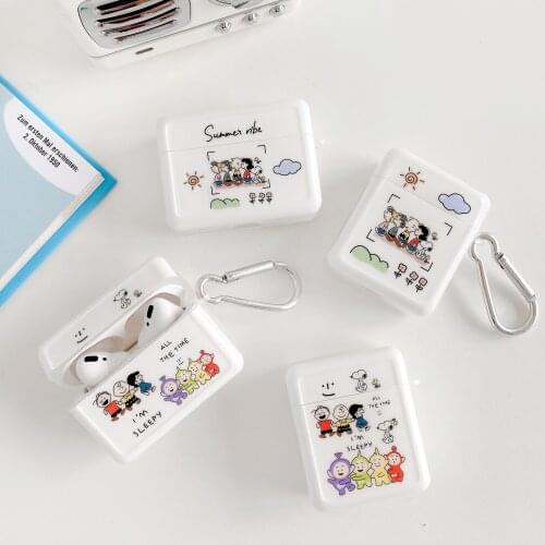 Cartoon Wireless Earphone Case For AirPods 1/2 Bluetooth Charging Headphones Cases for Airpods pro 3 Protective Box Bags Cover