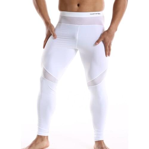 Mens Compression Pants Sport Tights Jogging Running Pants Men Body Building Skinny Leggings Sport Fitness Pants