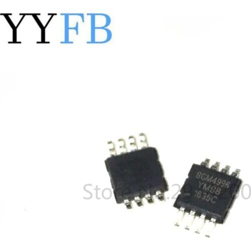 SGM4996YMS8G/TR 1.3W Fully Differential Audio Power Amplifier with optional shutdown function