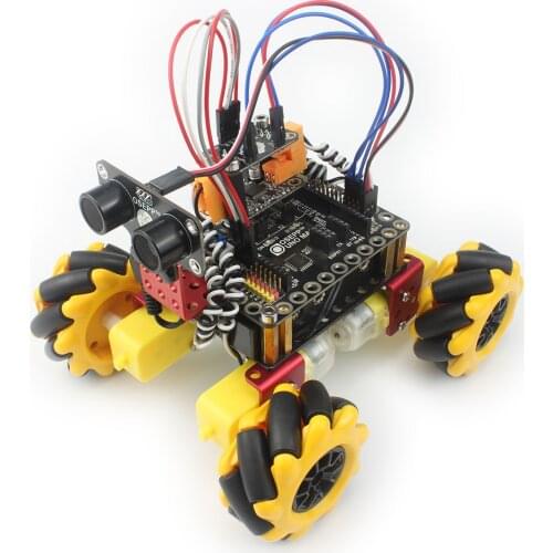 Mecanum Wheel RC Robot Car Kit For Arduino With TT Motor Scratch Graphic Programming STEM Toy