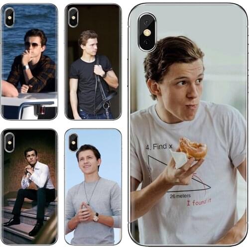 Online Silicone Phone Case For Huawei Y6 Y5 2019 For Xiaomi Redmi Note 4 5 6 7 8 Pro Mi A1 A2 A3 6X 5X 7A Tom Holland