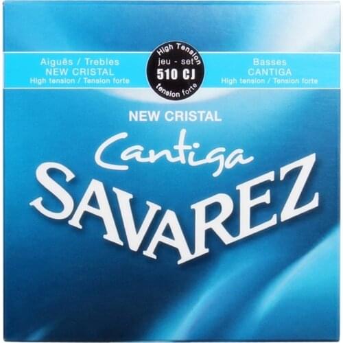 Original Savarez Classical Guitar Strings Set 510CJ 510CR New Cristal Cantiga Bass Enhancement Strings For Classical Guitar