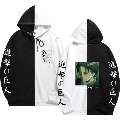 Attack on Titan Men Hoodie 2021 Autumn Hip Hop Streetwear Men Pullover Sweatshirts Hoodies Mens Hoodie