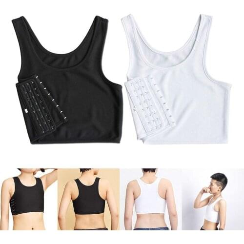 Three Rows Of Hooked Corset Short Wrap Breast Underwear Health Shaping T Beam Vest Lingerie Top Camisole Women Clothes Accessory