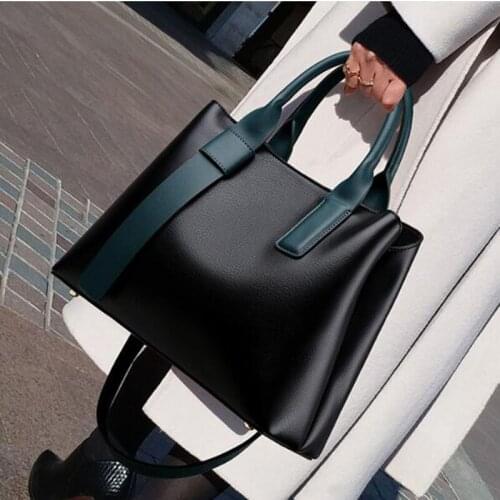 Ladies bag new fashion autumn winter large capacity portable fashion joker single shoulder slung