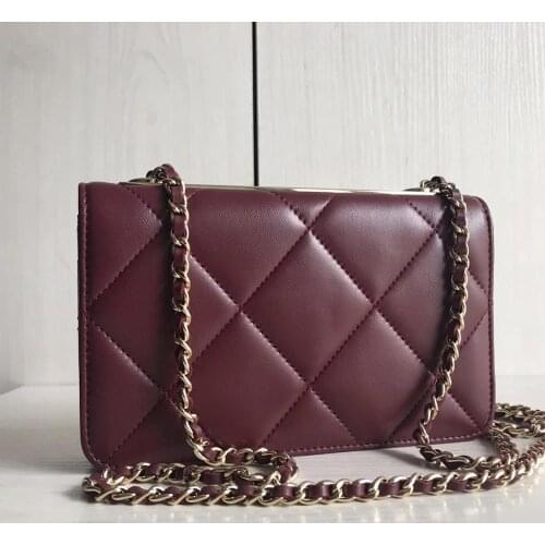 100% bolsos de cuero genuino de lujo Bolsos De Mujer bolsos de dise?ador bandolera para mujer famosa pasarela de marca