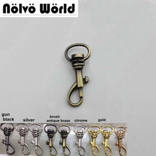 50pcs 37*16mm Stronger Swivel Clasps Clips Dog Leash Swivel Hook Snaphook Cord Hook Buckle Trigger Clips Snap die casting