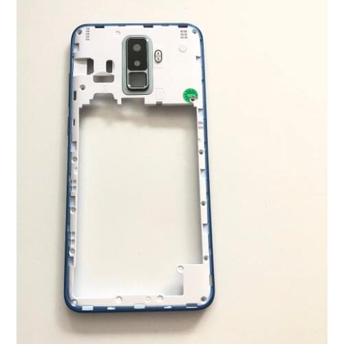Used Back Frame Shell Case + Camera Glass Lens For Leagoo M9 MT6580A Quad Core 5.5" 18:9 Full Screen 1280*640 + Tracking Number