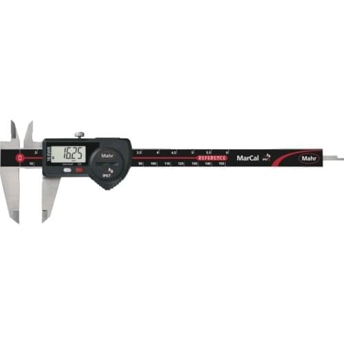 Mahr 16EWR Measuring Range 0-200mm/8" Metric and inch Resolution 0.01mm/.0005" Digital Calipers Wtih data output