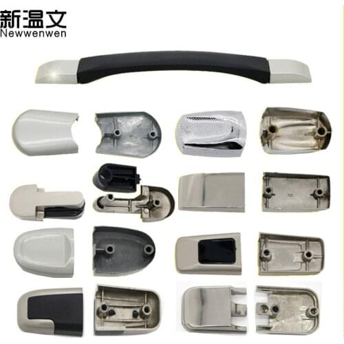 Luggage Pull Rod Box Fittings Handle Metal Seat Suitcase Hardware Handle Knobs Seat