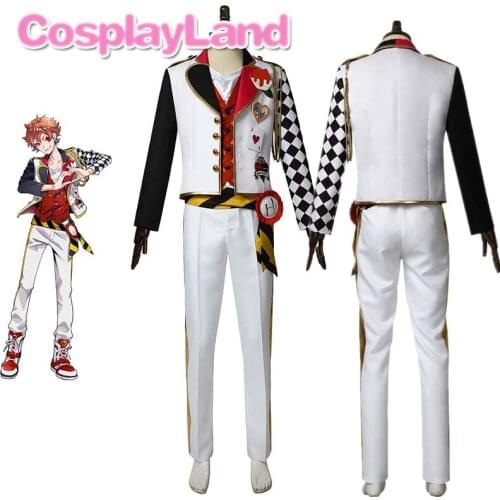 Game Twisted Cosplay Wonderland Ace Trappola Cosplay Costume Halloween Costumes Adult Uniform Outfits High Quanlity Suit