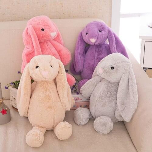 The Bonbon Plush Animal Baby Toy Party Birthday Kids Gifts Rabbit Sleeping Comfort Soft doll Toy Stuffed For Girl