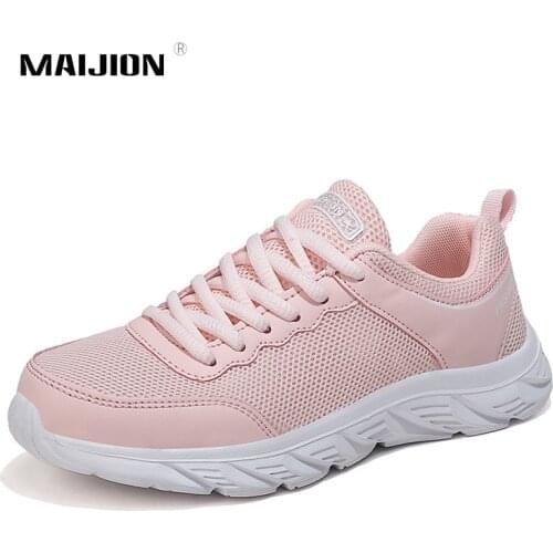 Fashion Women Running Shoes Lightweight Mesh Sneakers Classics Lady Outdoor Jogging Footwear Breathable Non-slip High Quality