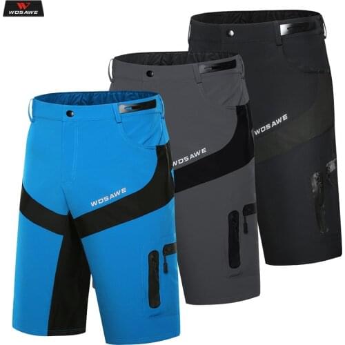 Summer Motorcycle Shorts Mens Cycling Shorts Mountain Bike Downhill Shorts Loose Outdoor Sports Riding Road Moto Short Trousers