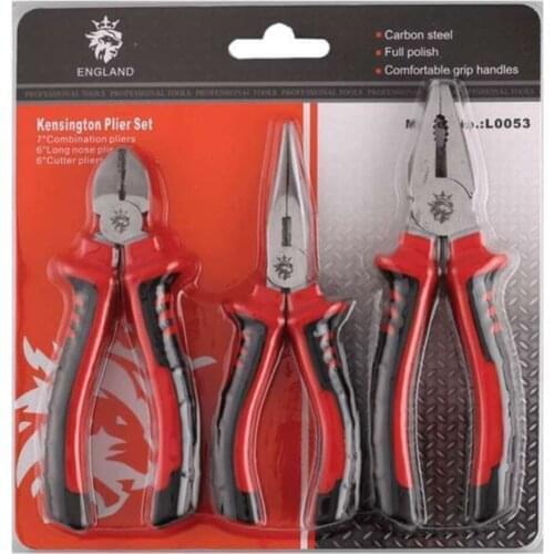 Plier Set pcs set Pliers, Needle-Nose Pliers, Diagonal pliers