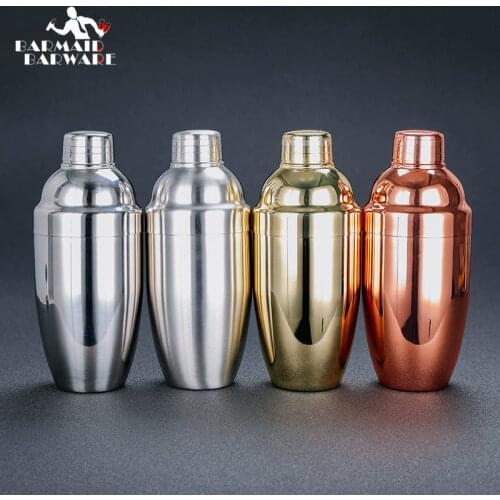 Stainless Steel Cocktail Boston Bar Shaker Bar Wine Martini Drink Mixer Set Party Bartender Tool Kit