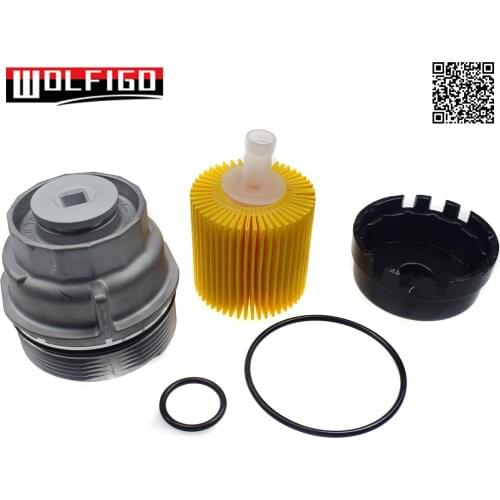 New Set 3PCS For TOYOTA LEXUS Housing 15620-31060 + Cap Wrench Tool + Oil Filter 04152-YZZA1,15620-36020,04152 YZZA1