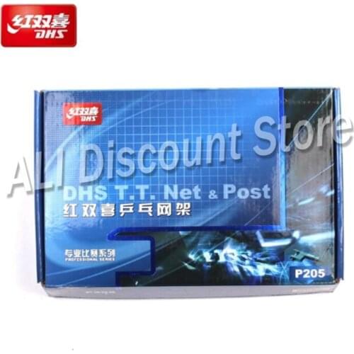 Original Dhs P205 Table Tennis Net Post Set Net Replacement Ping Pong Table Accessories