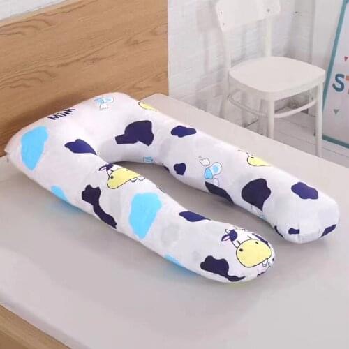 Sleeping Support Pillow For Pregnant Women Body Cotton U Shape Maternity Pillow Pregnancy Side Sleepers