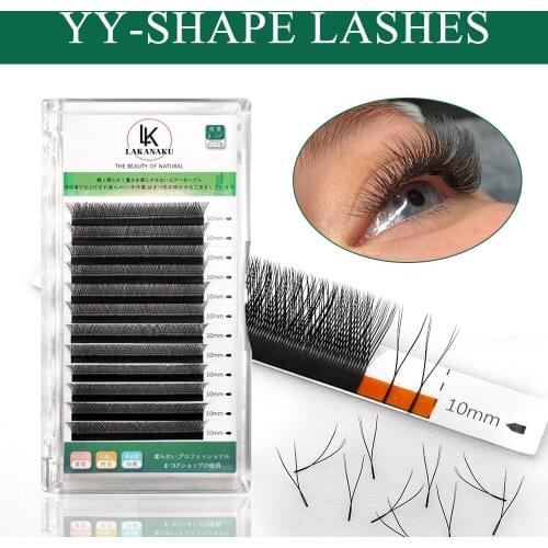 Abonnie Volume Lash YY Extension Eyelashes Individual Lash Extension Vendor Mink Individuals YY Lash Tray