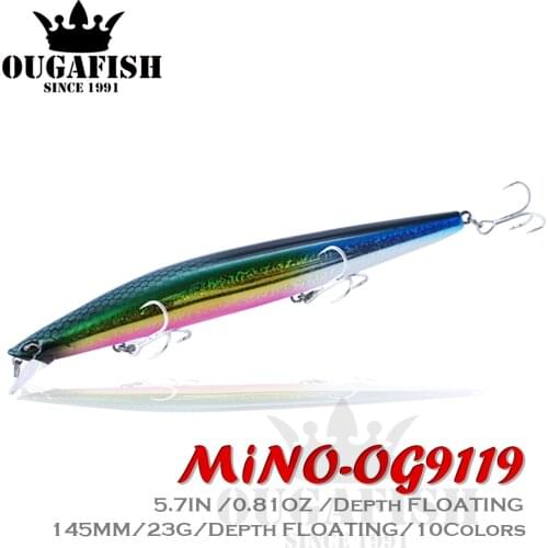 Fishing Lures Minnow Floating Isca Artificial Bait 23g 145mm Topwater Peche Accessoire Wobblers Seabass Fish Leurre Equipment
