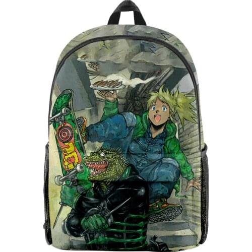 2021 3D Dorohedoro Merch Printing Men Women Backpack Oxford School Bag High Capacity Teenager Girl Child Bag Travel Backpack