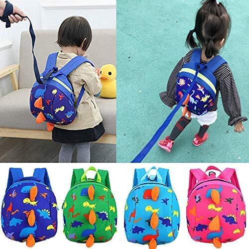 Cute Dinosaur Baby Safety Harness Backpack Toddler Anti-lost Bag Children comfortable Schoolbag toddler anti lost wrist link