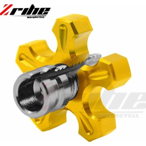 Universal For 5 colors Motorcycle CNC Billet Clutch Cable Wire Adjuster Screw M8*1.25 For YAMAHA TDM 850/900 TDM850 TDM900 XT660