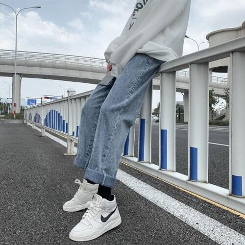 Woman Jeans Pants High Waist Straight Loose Autumn And Winter Pants Pantalones Vaqueros Mujer